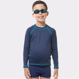 Camiseta Niños FPU50+ Uv Colors Manga Larga Azul Marino Uv